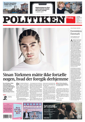 Prima pagina Politiken di oggi - Quotidiano estero