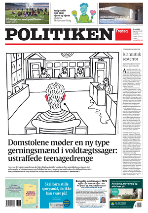 Prima pagina Politiken di oggi - Quotidiano estero