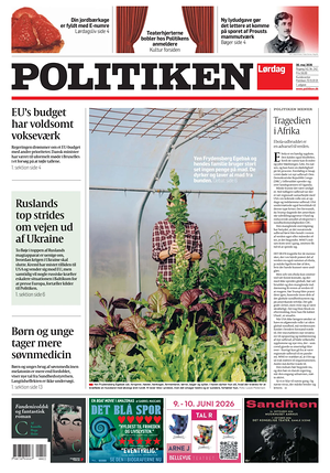 Prima pagina Politiken di oggi - Quotidiano estero