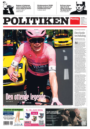 Prima pagina Politiken di oggi - Quotidiano estero