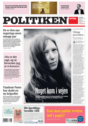 Prima pagina Politiken di oggi - Quotidiano estero