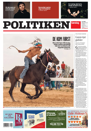 Prima pagina Politiken di oggi - Quotidiano estero