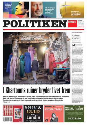 Prima pagina Politiken di oggi - Quotidiano estero