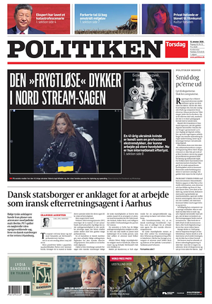 Prima pagina Politiken di oggi - Quotidiano estero
