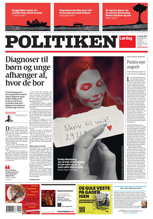 Prima pagina Politiken di oggi - Quotidiano estero