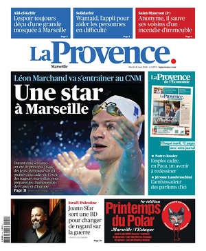 La Provence Marseille front page