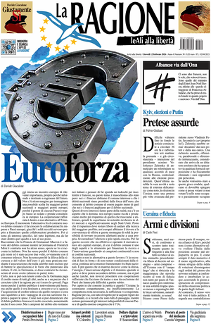 La Ragione prima pagina