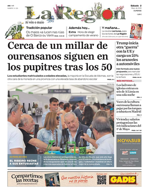 Portada La Región de hoy - Periódico regional