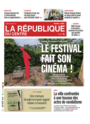 La République du Centre front page