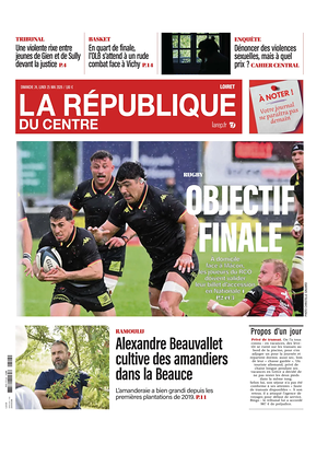 La République du Centre front page