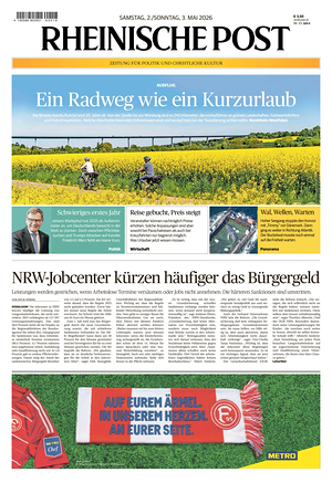 Titelseite von Rheinische Post heute - Regionale Zeitungen