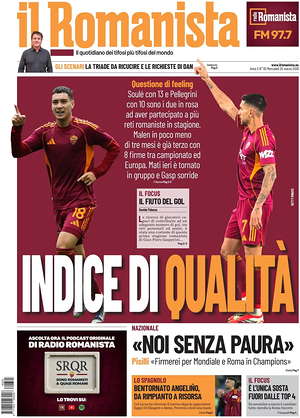Prima pagina Il Romanista di oggi - Quotidiano sport