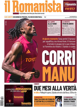 Prima pagina Il Romanista di oggi - Quotidiano sport