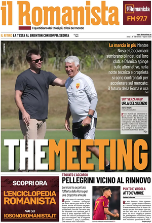 Prima pagina Il Romanista di oggi - Quotidiano sport