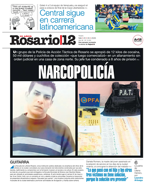 Rosario 12 front page