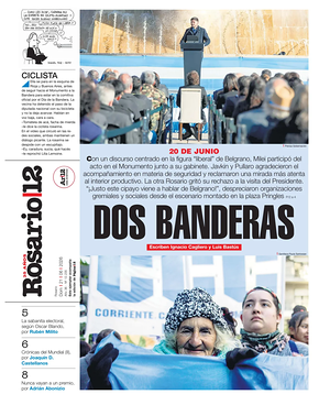 Tapa Rosario 12 de hoy - Diario regionales