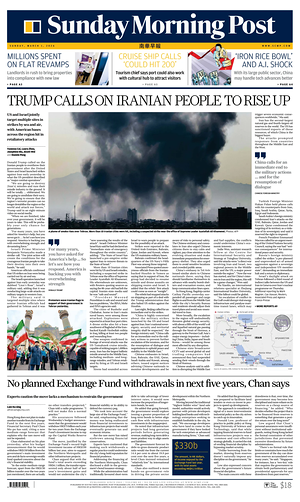 Prima pagina South China Morning Post di oggi - Quotidiano estero