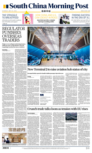 Prima pagina South China Morning Post di oggi - Quotidiano estero