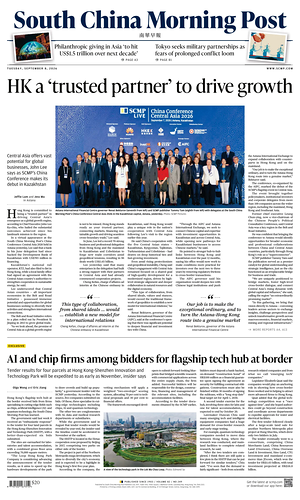 Prima pagina South China Morning Post di oggi - Quotidiano estero