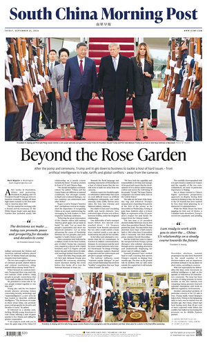 Prima pagina South China Morning Post di oggi - Quotidiano estero