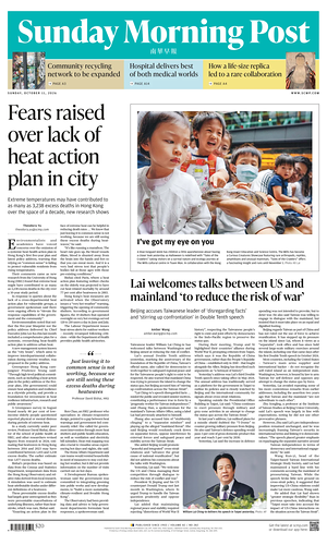 Prima pagina South China Morning Post di oggi - Quotidiano estero