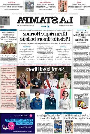 La Stampa prima pagina