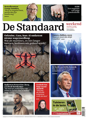 Prima pagina De Standaard di oggi - Quotidiano estero