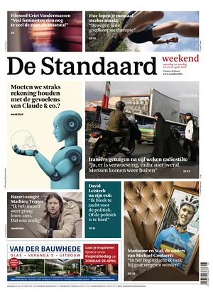 Prima pagina De Standaard di oggi - Quotidiano estero