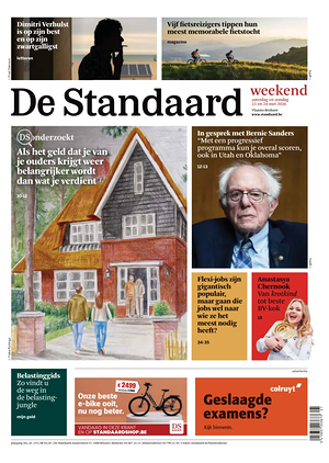 Prima pagina De Standaard di oggi - Quotidiano estero