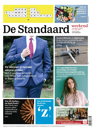 Prima pagina De Standaard di oggi - Quotidiano estero