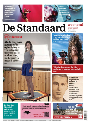 Prima pagina De Standaard di oggi - Quotidiano estero