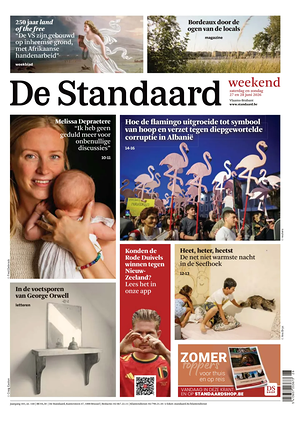 Prima pagina De Standaard di oggi - Quotidiano estero