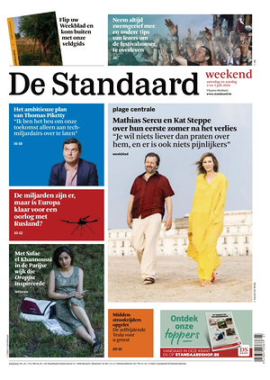Prima pagina De Standaard di oggi - Quotidiano estero
