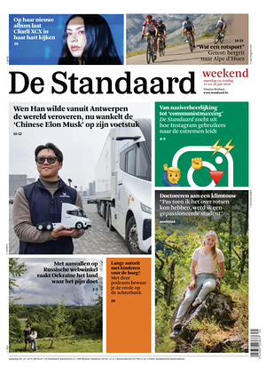 Prima pagina De Standaard di oggi - Quotidiano estero