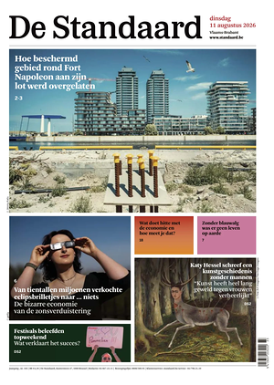 Prima pagina De Standaard di oggi - Quotidiano estero