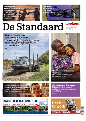 Prima pagina De Standaard di oggi - Quotidiano estero