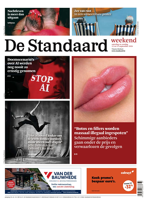 Prima pagina De Standaard di oggi - Quotidiano estero