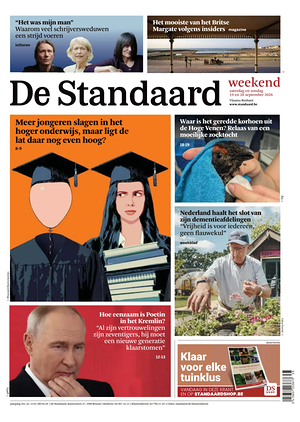 Prima pagina De Standaard di oggi - Quotidiano estero