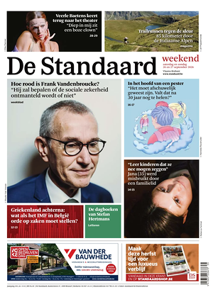 Prima pagina De Standaard di oggi - Quotidiano estero