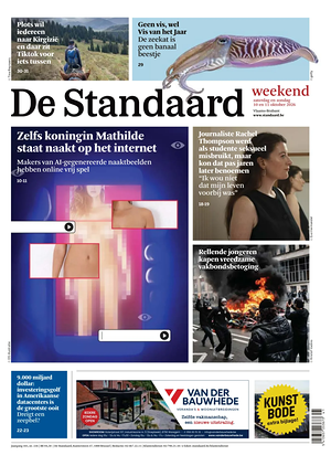 Prima pagina De Standaard di oggi - Quotidiano estero