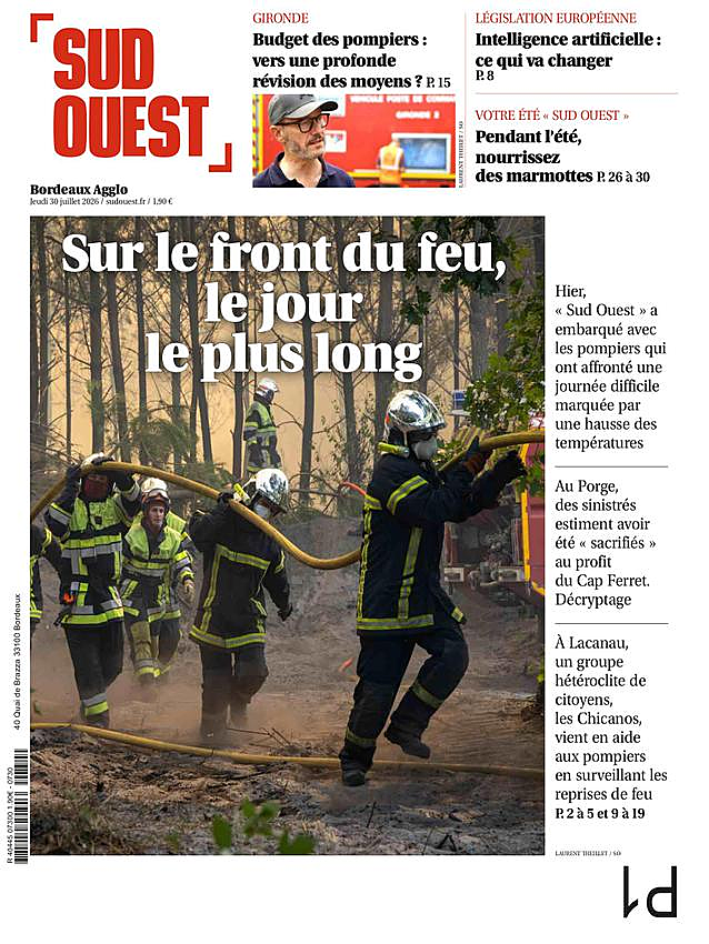 Une de None du jour - Presse 31 juillet 2026