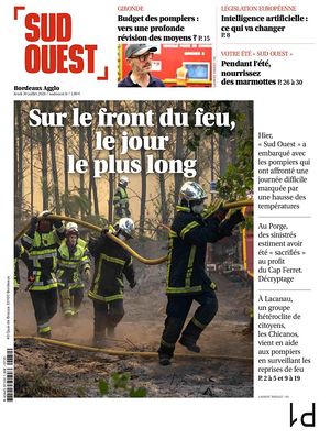Une de None du jour - Journal régional