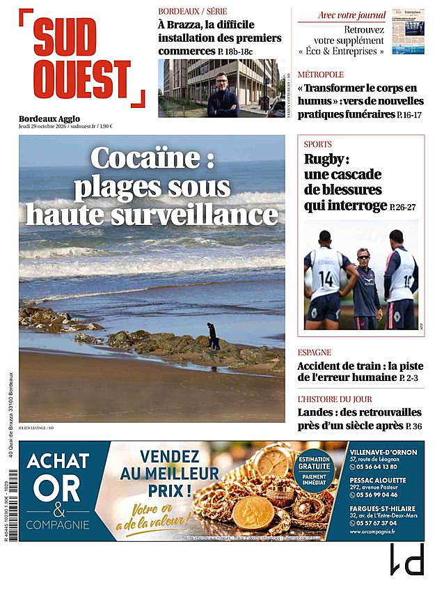 Une de None du jour - Presse 30 octobre 2026