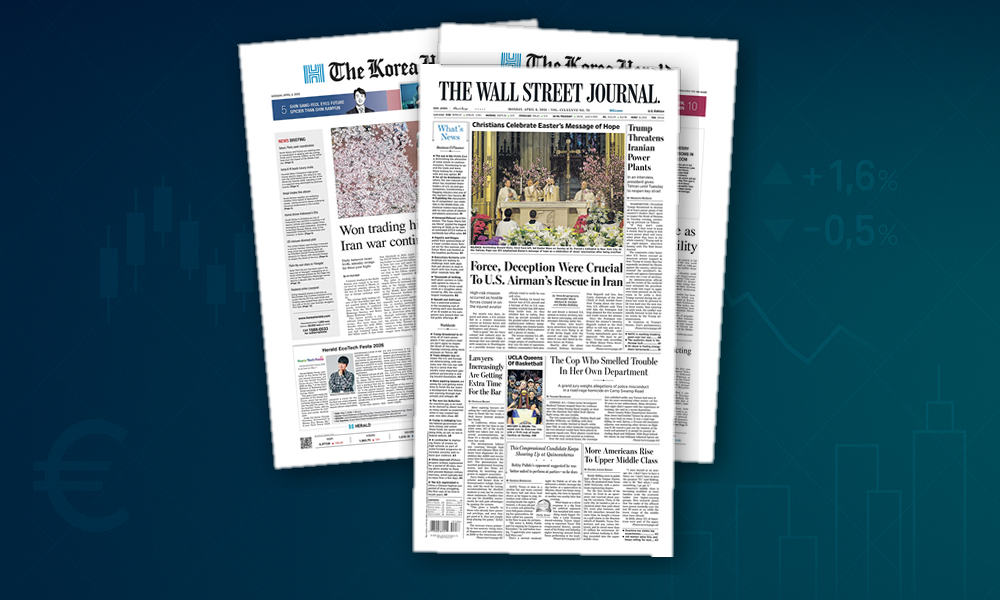 Collage delle prime pagine analizzate: Dati non sufficienti per l’analisi