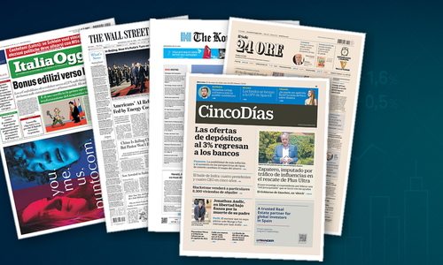 Thumbnail per Borse, energia e casa guidano le prime pagine