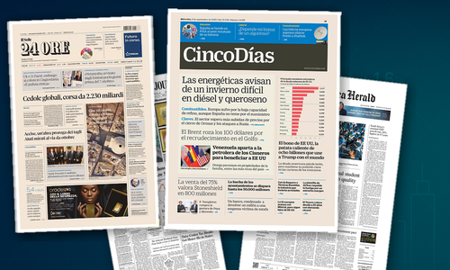 Thumbnail per Banche, fisco ed energia dominano le prime pagine