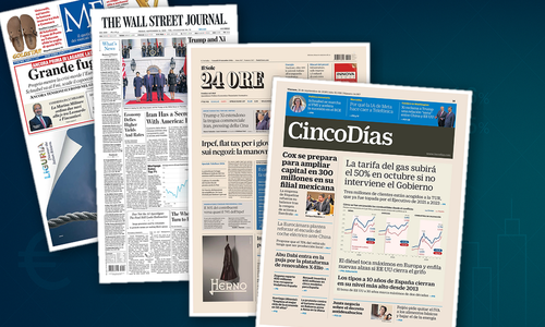 Thumbnail per Fisco, banche ed energia dominano le prime pagine