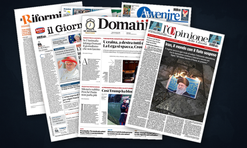 Thumbnail per Iran, Ucraina e Artico dominano le prime pagine