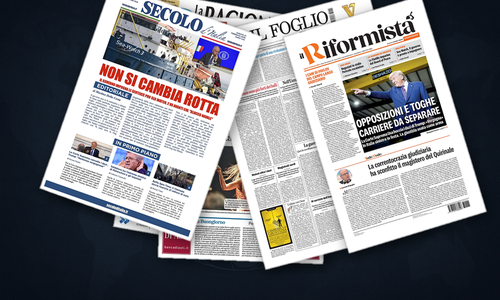 Thumbnail per Dazi, Gaza e Iran dominano le prime pagine