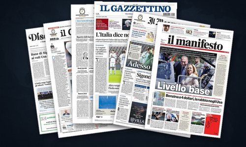 Thumbnail per Sigonella e Medio Oriente dominano le prime pagine